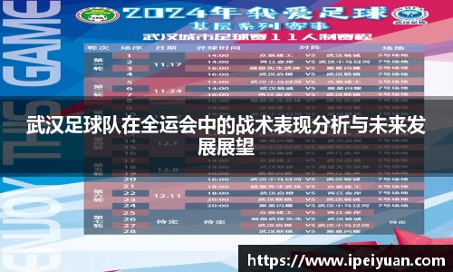 武汉足球队在全运会中的战术表现分析与未来发展展望